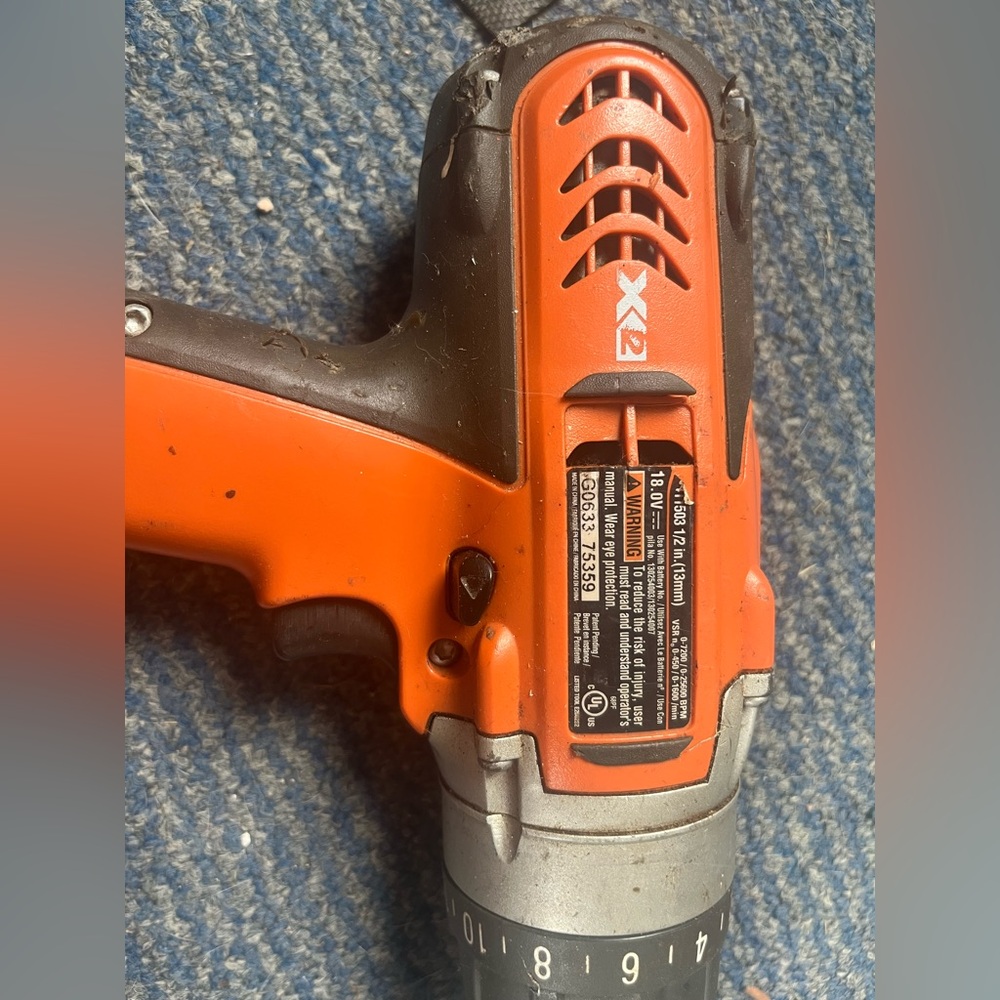 Ridgid cordless drill 18v without battery - Picture 3 of 6